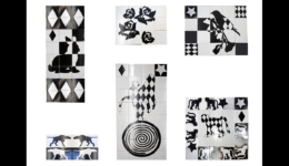 Tableaux Vivant on tiles, working period at European Ceramic Working Centre in Den Bosch